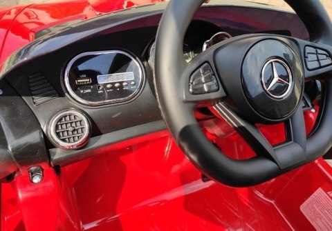 AUTO NA AKUMULATOR MERCEDES AMG GT R CZERWONY