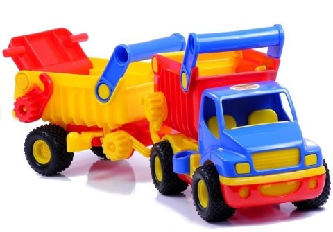 POLESIE SAMOCHÓD CONS TRUCK WYWROTKA W SIATCE 0360
