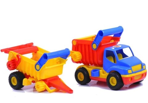 POLESIE SAMOCHÓD CONS TRUCK WYWROTKA W SIATCE 0360