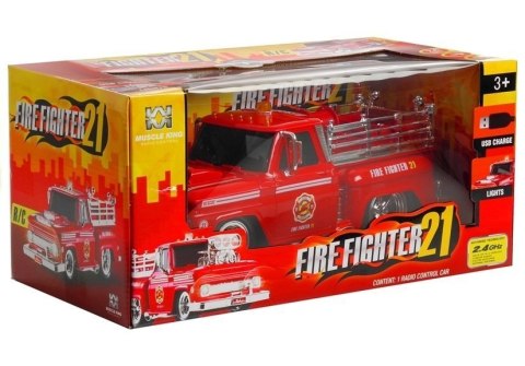 STRAŻ POŻARNA WÓZ ZDALNIE STEROWANY R/C PILOT 2.4G