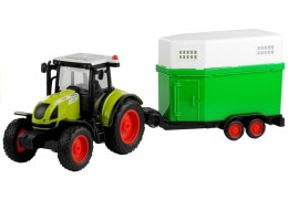 TRAKTOR Z PRZYCZEPKĄ NA KONIA NAPĘD FRICTION 37,5