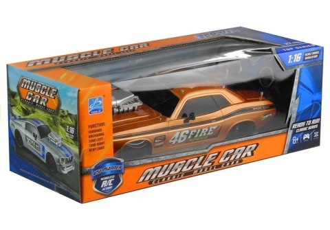ZDALNIE STEROWANE AUTO 1:16 R/C PILOT 27 ZŁOTE