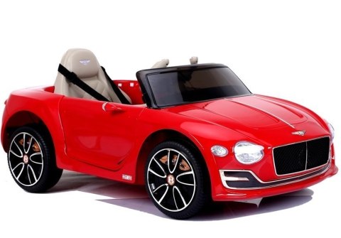 AUTO NA AKUMULATOR BENTLEY CZERWONY LAKIER