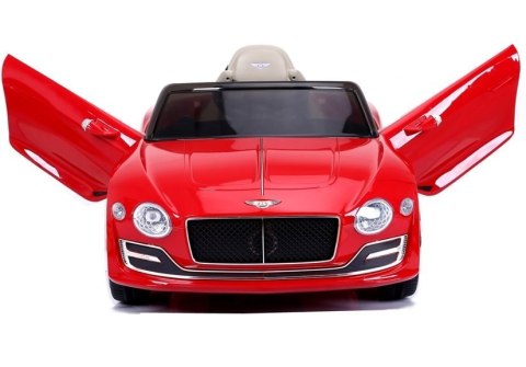 AUTO NA AKUMULATOR BENTLEY CZERWONY LAKIER