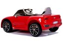 AUTO NA AKUMULATOR BENTLEY CZERWONY LAKIER