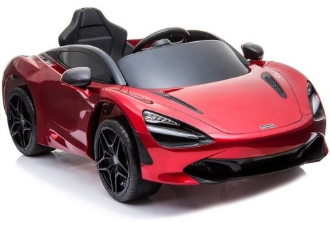 AUTO NA AKUMULATOR MCLAREN 720S CZERWONY LAKIER
