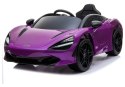 AUTO NA AKUMULATOR MCLAREN 720S FIOLETOWY LAKIER