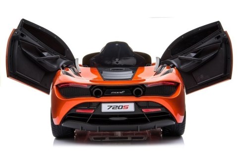 AUTO NA AKUMULATOR MCLAREN 720S POMARAŃCZOWY LAKIER