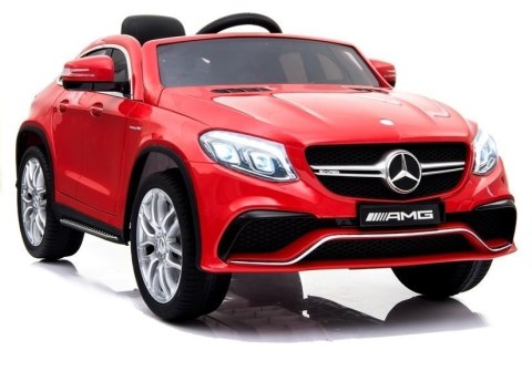 AUTO NA AKUMULATOR MERCEDES GLE63 COUPE CZERWONY