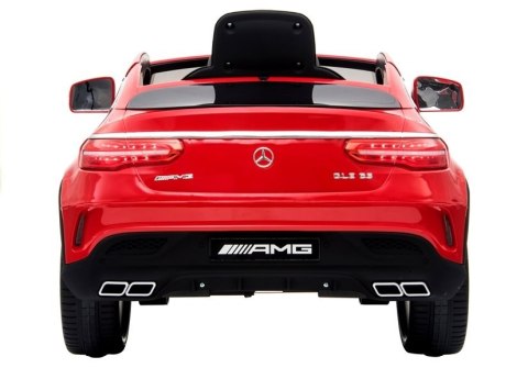AUTO NA AKUMULATOR MERCEDES GLE63 COUPE CZERWONY
