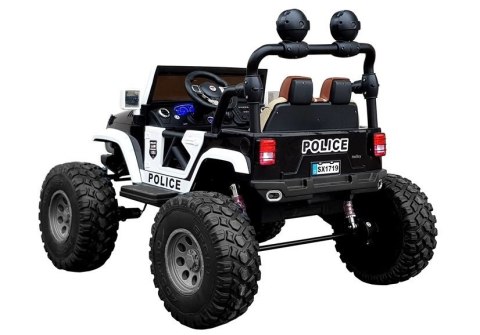 AUTO NA AKUMULATOR SX1719 POLICJA CZARNE