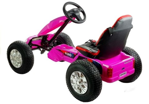 GOKART NA AKUMULATOR DK-G01 RÓŻOWY