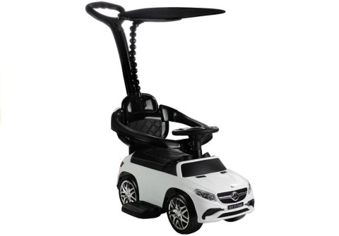 JEŹDZIK MERCEDES GLE 63 Z DASZKIEM BIAŁY