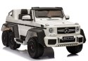 POJAZD NA AKUMULATOR MERCEDES 6x45W BIAŁY MP4