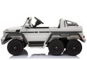 POJAZD NA AKUMULATOR MERCEDES 6x45W BIAŁY MP4