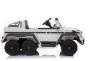 POJAZD NA AKUMULATOR MERCEDES 6x45W BIAŁY MP4