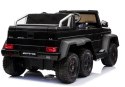 POJAZD NA AKUMULATOR MERCEDES 6x45W CZARNY MP4