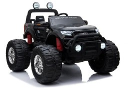 POJAZD NA AKUMULATOR FORD RANGER MONSTER CZARNY LAKIEROWANY LCD