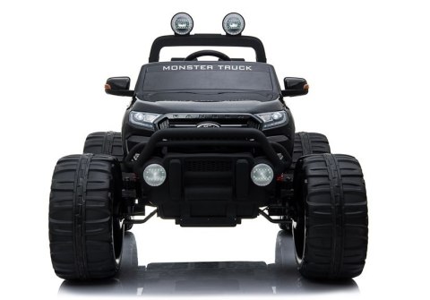 POJAZD NA AKUMULATOR FORD RANGER MONSTER CZARNY LAKIEROWANY LCD