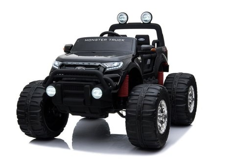POJAZD NA AKUMULATOR FORD RANGER MONSTER CZARNY LAKIEROWANY LCD