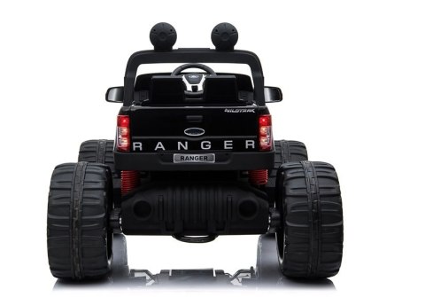 POJAZD NA AKUMULATOR FORD RANGER MONSTER CZARNY LAKIEROWANY LCD