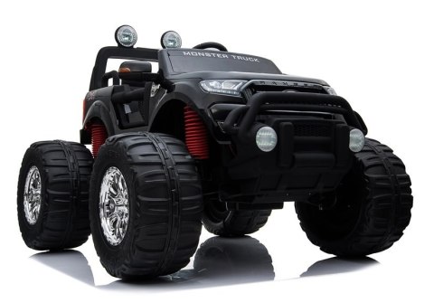 POJAZD NA AKUMULATOR FORD RANGER MONSTER CZARNY LAKIEROWANY LCD