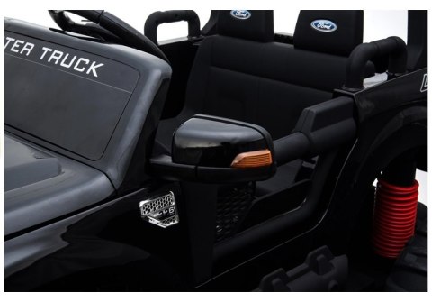 POJAZD NA AKUMULATOR FORD RANGER MONSTER CZARNY LAKIEROWANY LCD