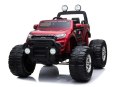 POJAZD NA AKUMULATOR FORD RANGER MONSTER CZERWONY LAKIEROWANY LCD