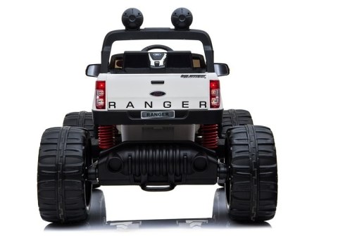 POJAZD NA AKUMULATOR FORD RANGER MONSTER LCD BIAŁY