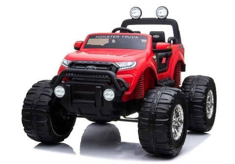 POJAZD NA AKUMULATOR FORD RANGER MONSTER LCD CZERWONY