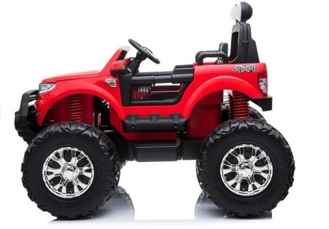POJAZD NA AKUMULATOR FORD RANGER MONSTER LCD CZERWONY