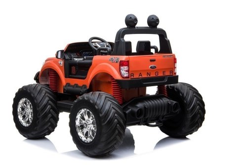 POJAZD NA AKUMULATOR FORD RANGER MONSTER LCD POMARAŃCZOWY