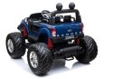 POJAZD NA AKUMULATOR FORD RANGER MONSTER NIEBIESKI LAKIEROWANY LCD