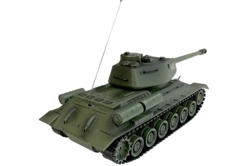 CZOŁG R/C 1:28 ZDALNIE STEROWANY ZIELONY Z BUNKREM