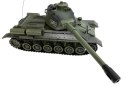 CZOŁG R/C 1:28 ZDALNIE STEROWANY ZIELONY Z BUNKREM