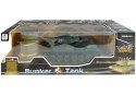 CZOŁG R/C 1:28 ZDALNIE STEROWANY ZIELONY Z BUNKREM