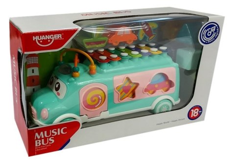 MUZYCZNY AUTOBUS Z SORTEREM CYMBAŁKI KSYLOFON