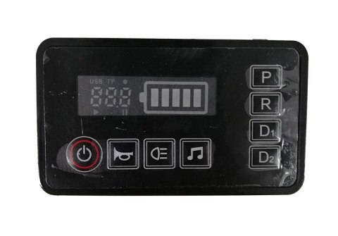 PANEL MUZYCZNY STERUJĄCY DO POJAZDU NA AKUMULATOR
