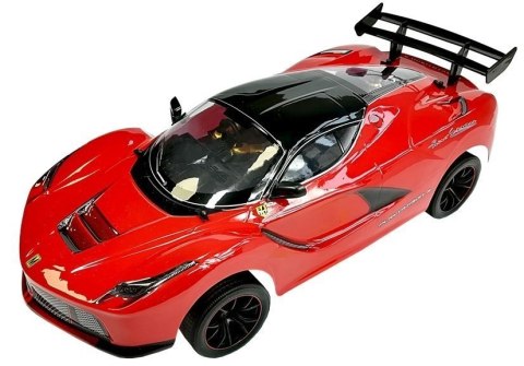 AUTO ZDALNIE STEROWANE SPORTOWE 2.4GHZ CZERWONE