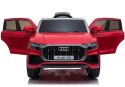 AUTO NA AKUMULATOR AUDI Q8 JJ2066 CZERWONY