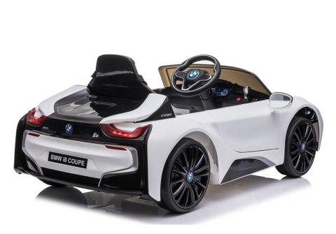AUTO NA AKUMULATOR BMW I8 JE1001 BIAŁY