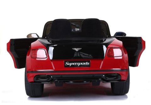 AUTO NA AKUMULATOR BENTLEY SUPERSPORTS JE1155 CZERWONY