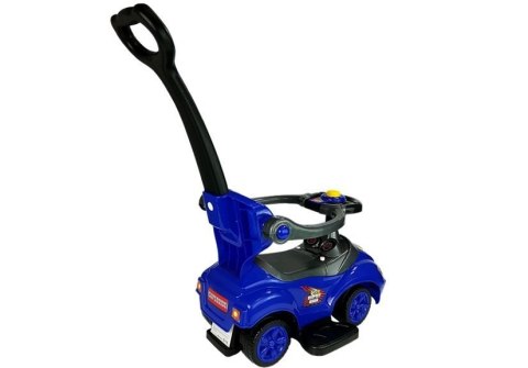JEŹDZIK Z PCHACZEM MEGA CAR 3W1 NIEBIESKI