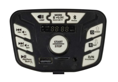 PANEL MUZYCZNY DO AUTA NA AKUMULATOR QLS618B