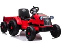 TRAKTOR NA AKUMULATOR Z PRZYCZEPĄ CH9959 CZERWONY