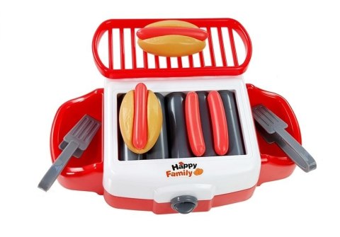 ZABAWKOWY GRILL DO HOT DOGÓW NA BATERIE BBQ
