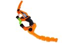 ZESTAW ŁUK 3 STRZAŁY SPORTOWY POMARAŃCZOWY 58 CM