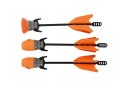 ZESTAW ŁUK 3 STRZAŁY SPORTOWY POMARAŃCZOWY 58 CM