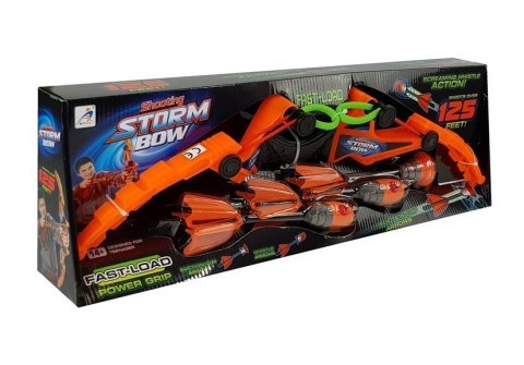 ZESTAW ŁUK 3 STRZAŁY SPORTOWY POMARAŃCZOWY 58 CM