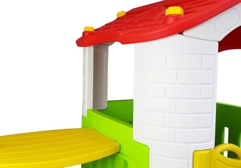 ZESTAW OGRODOWY DOMEK STOLIK KRZESŁA